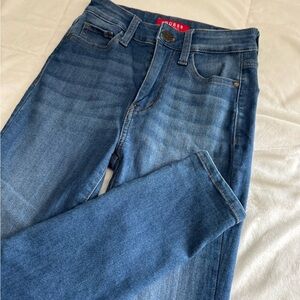 GUESS Women’s High-Rise Blue Denim Jeans